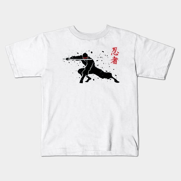 Ninja Kids T-Shirt by Malchev